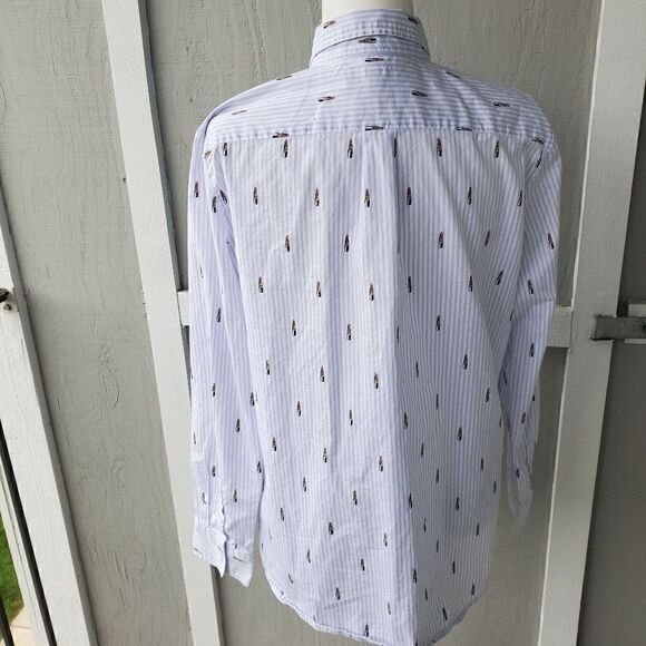 Banana Republic Dillon Shirt Lipstick Print - Picture 9 of 12